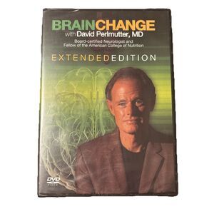 Brain Change with David Perlmutter, MD (DVD) Extended Edition  [New and Sealed]